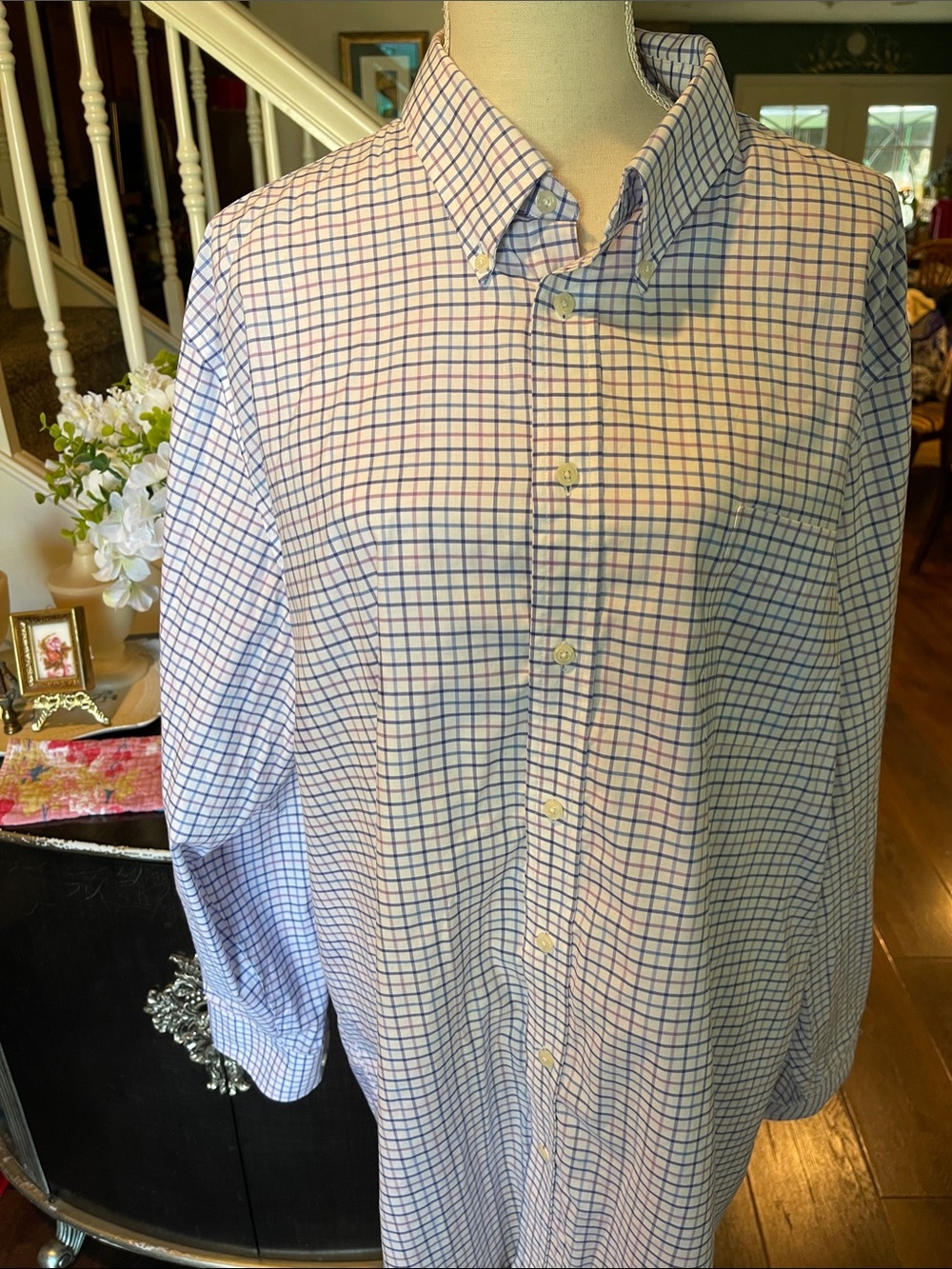 Lauren Ralph Lauren Classic Men's Button-Down Tall Fit Size 19 36/37